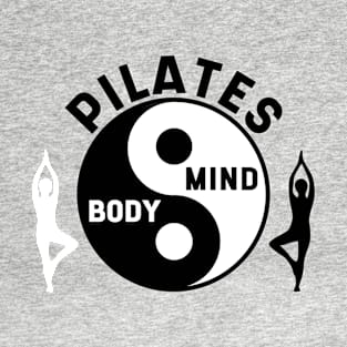 Pilates Lover - Yin Yang Lover - Mind And Body Balance T-Shirt